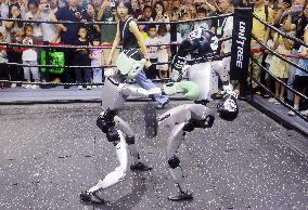 Unitree G1 Robot Fighting in 2025 WAIC in Shanghai