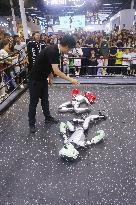 Unitree G1 Robot Fighting in 2025 WAIC in Shanghai