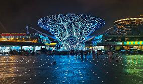 WAIC Light Show