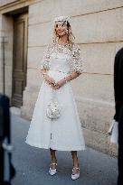 PFW - Zuhair Murad Street Style