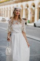PFW - Zuhair Murad Street Style
