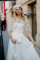PFW - Zuhair Murad Street Style