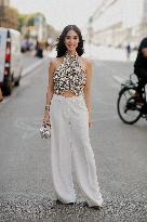 PFW - Zuhair Murad Street Style
