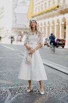 PFW - Zuhair Murad Street Style