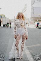 PFW - Zuhair Murad Street Style