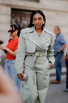 PFW - Zuhair Murad Street Style
