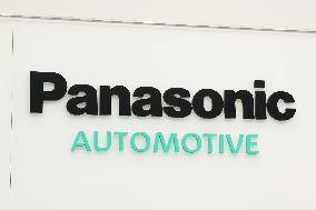 Panasonic Automotive Systems signboard and logo