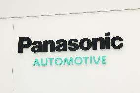 Panasonic Automotive Systems signboard and logo
