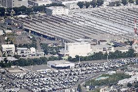 Isuzu Motors factory near Tokyo