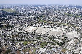 Isuzu Motors factory near Tokyo