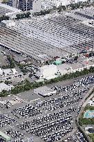 Isuzu Motors factory near Tokyo