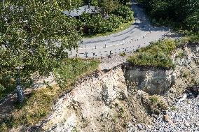 Coastal erosion