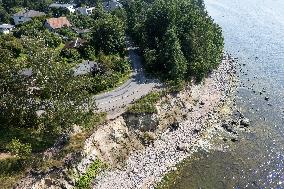 Coastal erosion