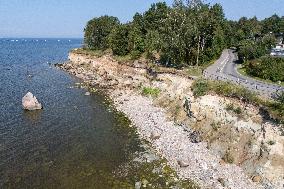 Coastal erosion