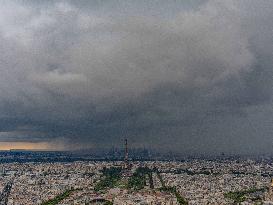 Stormy Weather in Summer  - Paris
