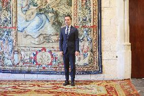 King Felipe VI Receives in Audience - Mallorca