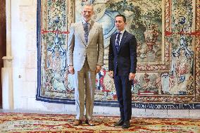 King Felipe VI Receives in Audience - Mallorca