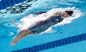 Yu Zidi At Singapore World Aquatics Championships