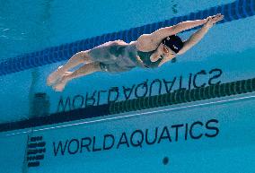 Yu Zidi At Singapore World Aquatics Championships