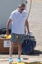 King Felipe Embarks With The Rest Of The Crew On Board The Aifos