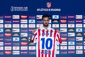 Atletico de Madrid's new player Alex Baena - Madrid