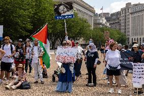 Rally To End The Blockade Of The Gaza - DC