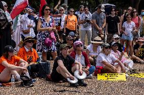 Rally To End The Blockade Of The Gaza - DC