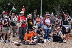 Rally To End The Blockade Of The Gaza - DC