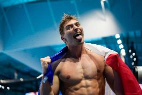 Maxime Grousset Wins Gold at World Aquatics Championships - Singapore