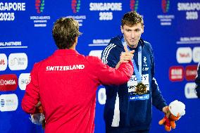 Maxime Grousset Wins Gold at World Aquatics Championships - Singapore