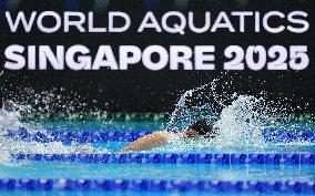 Yu Zidi At Singapore World Aquatics Championships