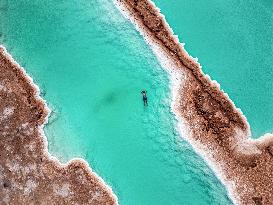 Siwa Oasis Salt Lake - Egypte