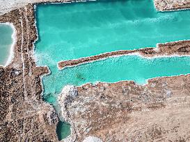 Siwa Oasis Salt Lake - Egypte