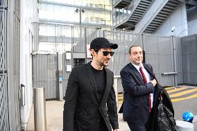 Telegram CEO Pavel Durov Leaves the Paris Criminal Court  - France