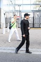 Telegram CEO Pavel Durov Leaves the Paris Criminal Court  - France