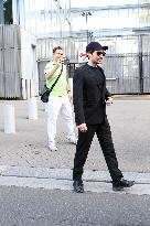 Telegram CEO Pavel Durov Leaves the Paris Criminal Court  - France