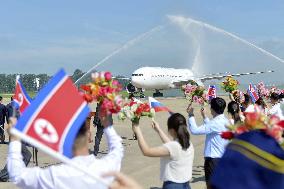 Moscow-Pyongyang flights inaugurated