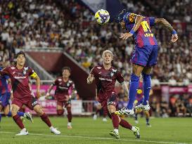 Football: Barcelona vs. Kobe