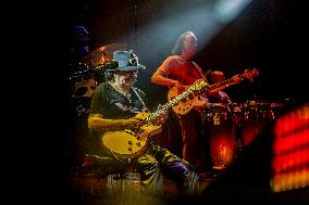 Santana performs at Botanical Nights - Spain