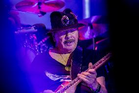 Santana performs at Botanical Nights - Spain