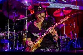 Santana performs at Botanical Nights - Spain