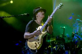 Santana performs at Botanical Nights - Spain