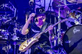 Santana performs at Botanical Nights - Spain