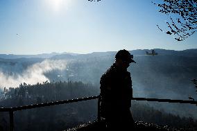 Situation 2 Declared for Active Fire in Salvaterra do Mino - Spain