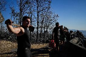 Situation 2 Declared for Active Fire in Salvaterra do Mino - Spain
