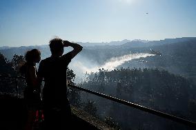 Situation 2 Declared for Active Fire in Salvaterra do Mino - Spain