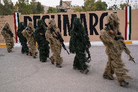 Peshmerga Forces Undergo Command Training - Iraq