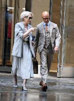Meryl Streep and Anne Hathaway On Set of The Devil Wears Prada 2 - NYC