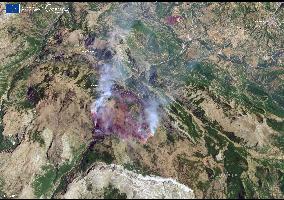 Albania Affected by Devastating Wildfires - Albania