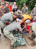Torrential Rain Kills at Least 30 People in China